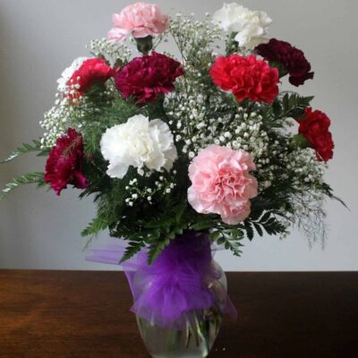 classic carnation bouquet