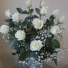 Classic White Roses