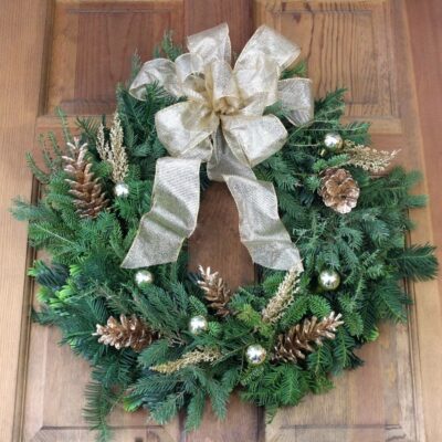 Ginger Gold Wreath