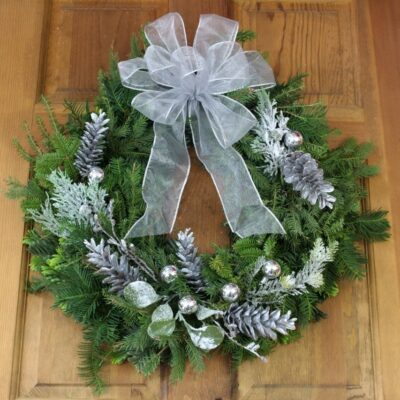 Silver Magic Wreath