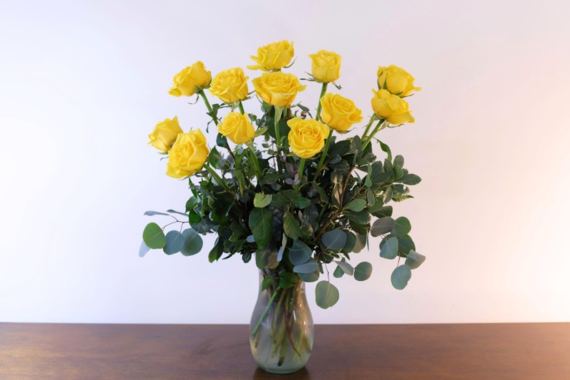 One Dozen Roses Lush