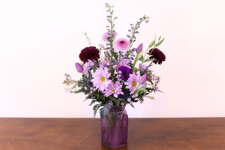 Purple Jazz Bouquet
