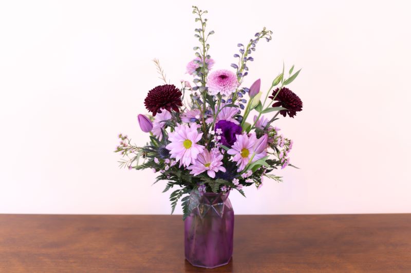 Purple Jazz Bouquet