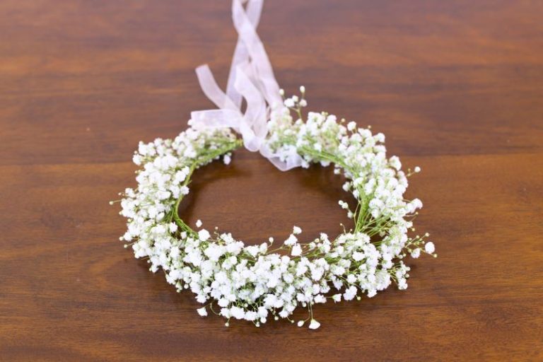 Baby's Breath Crown