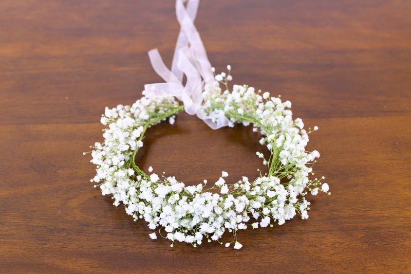 Baby's Breath Crown